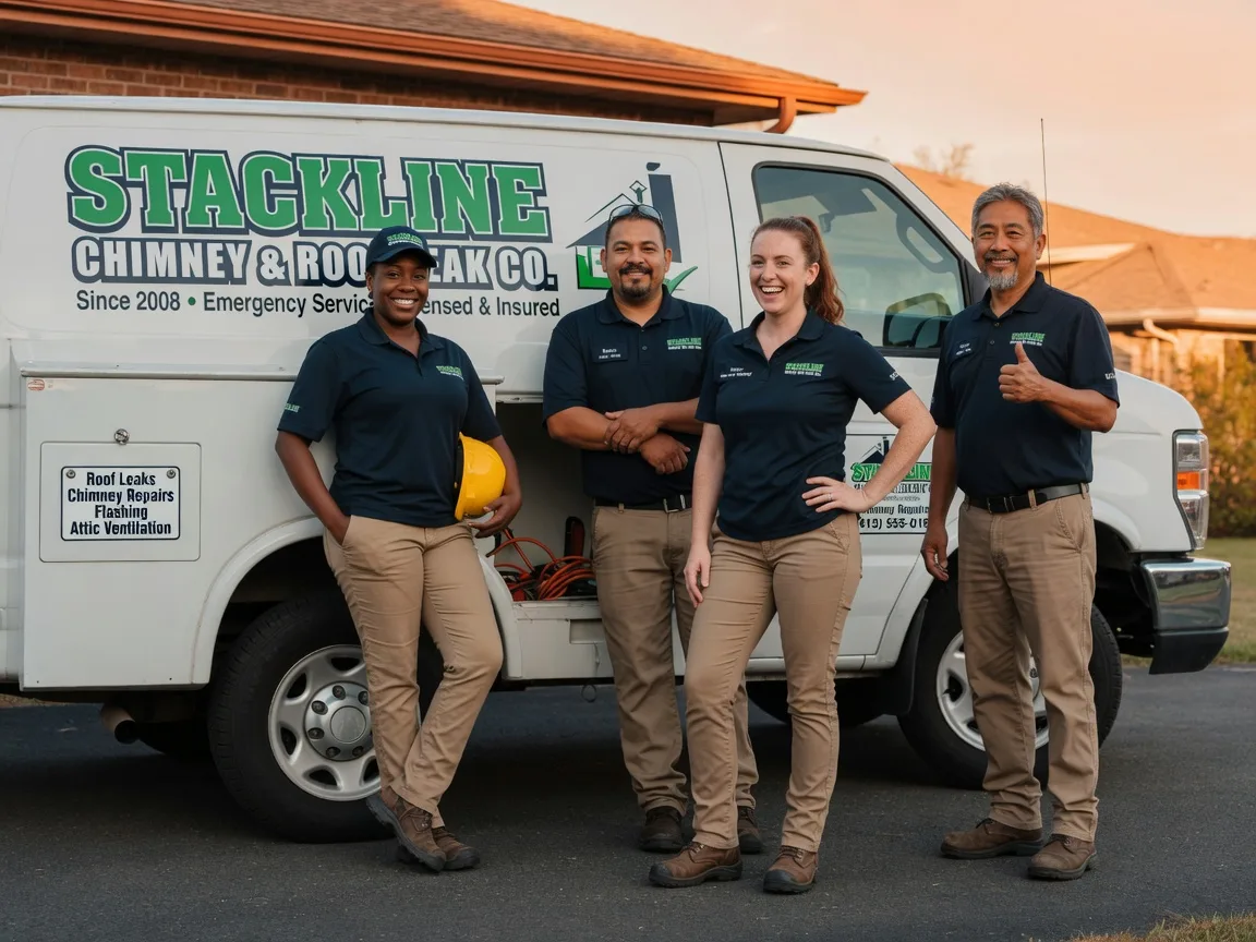 Chimney flashing repair company in Jackson, NE